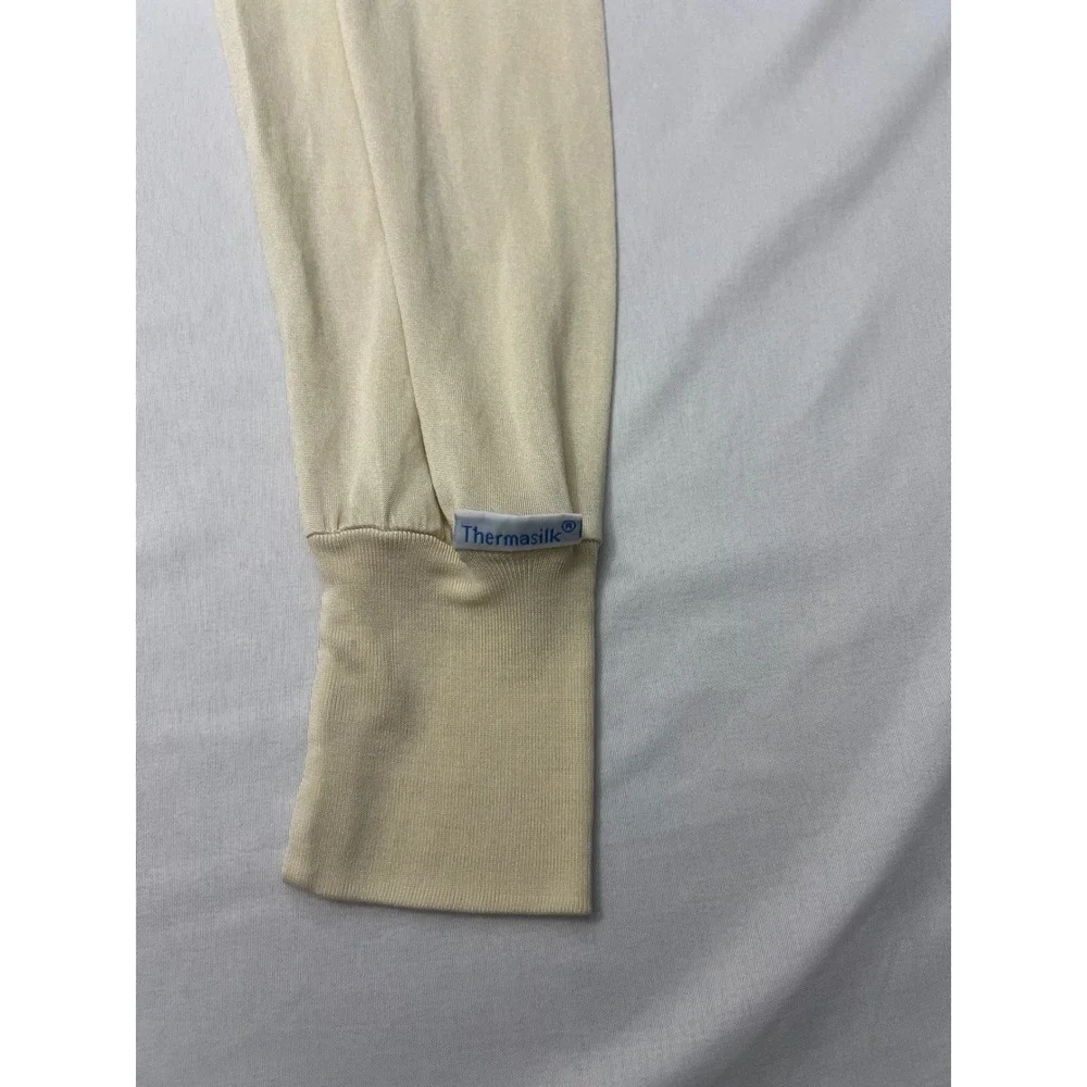 Vintage Terramar Thermasilk Men's Large 100% Silk Base Layer Long Johns Pants